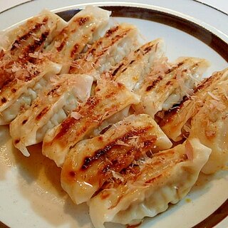 チルド品で　かぼすでサッパリ焼き餃子